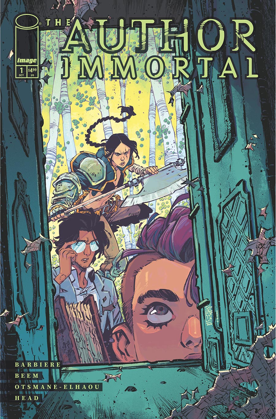 Author Immortal #1 Cover C Incentive Jorge Corona Variant Cover