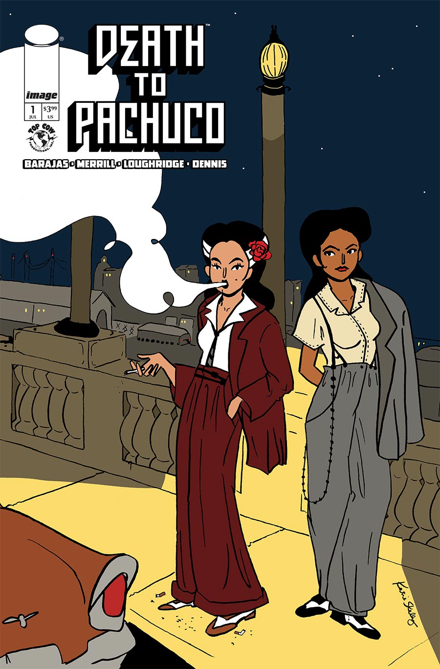 Death To Pachuco #1 Cover B Variant Kate Skelly Cover