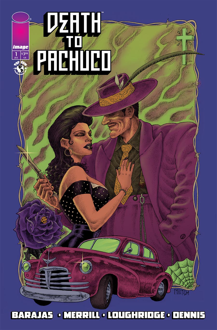 Death To Pachuco #1 Cover D Variant Ramon Villalobos Cover