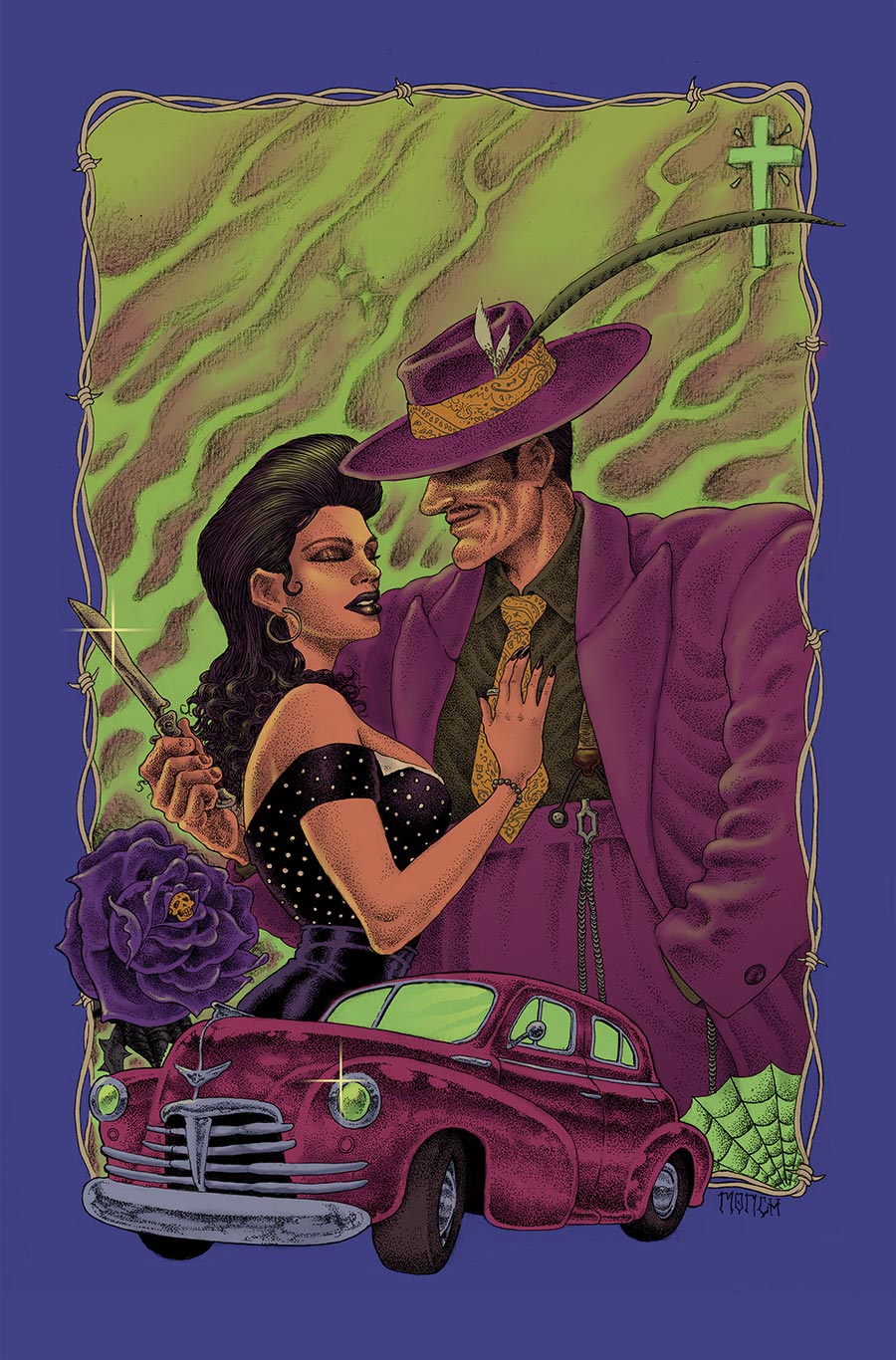 Death To Pachuco #1 Cover H Incentive Ramon Villalobos Virgin Cover