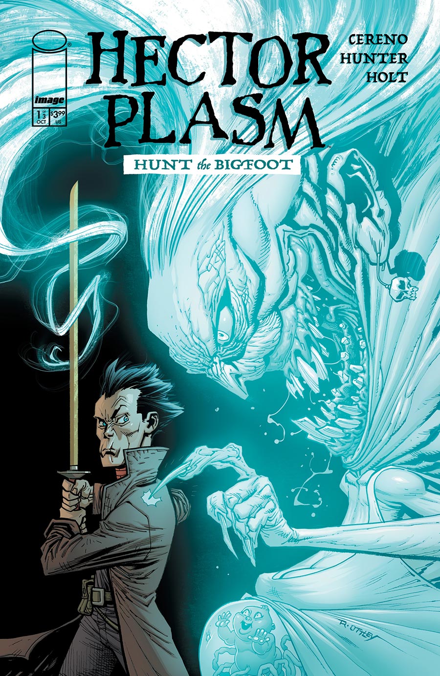 Hector Plasm Hunt The Bigfoot #1 Cover A Regular Ryan Ottley Cover