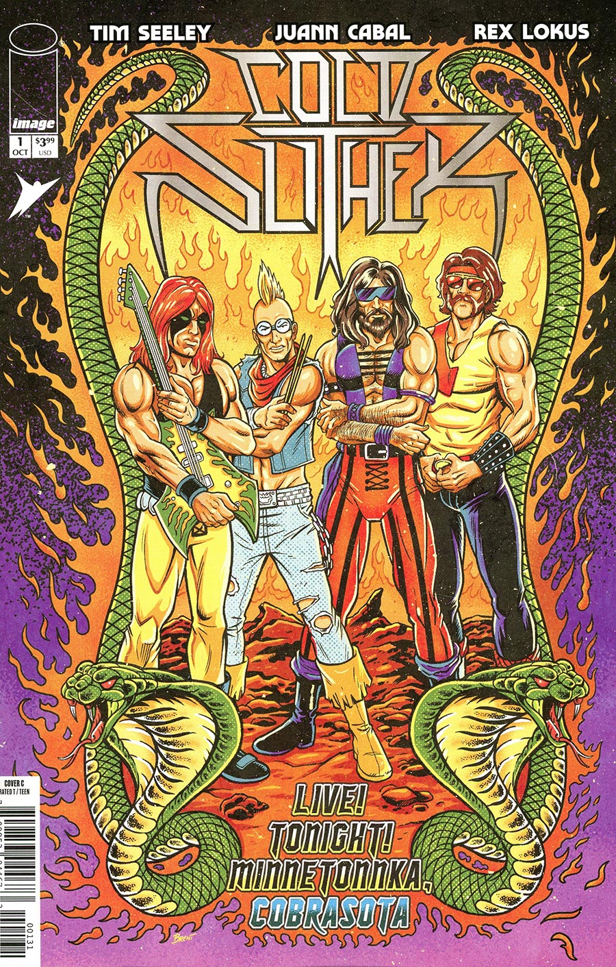 GI Joe Cold Slither #1 (One Shot) Cover C Incentive Brent Schoonover Variant Cover
