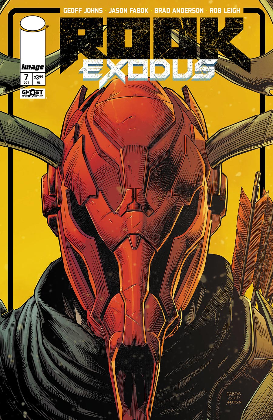 Rook Exodus #7 Cover B Variant Jason Fabok & Brad Anderson Stag Cover