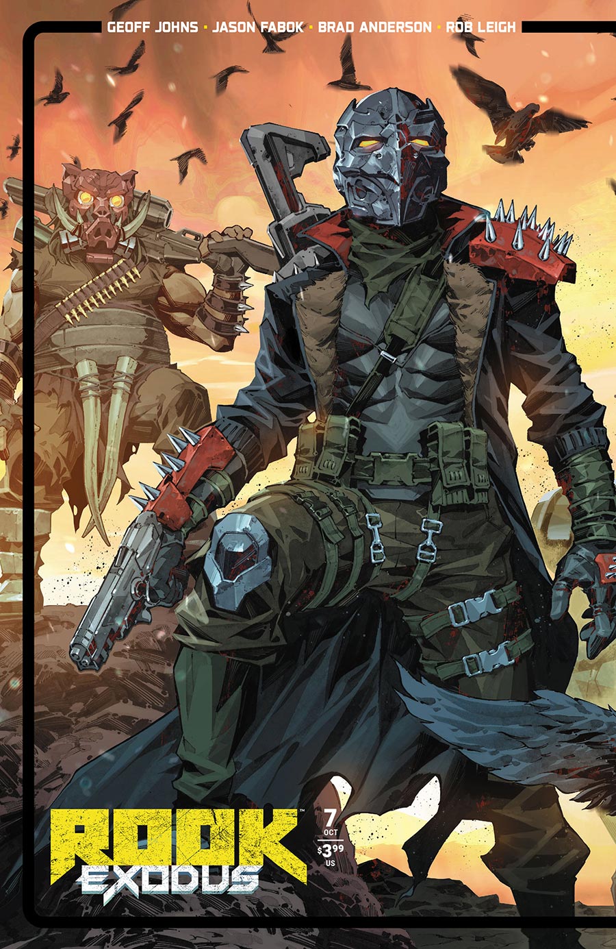 Rook Exodus #7 Cover C Variant Kael Ngu Connecting Cover