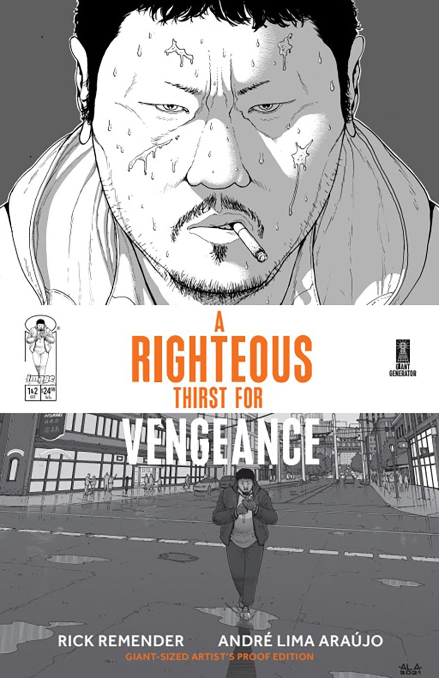 Righteous Thirst For Vengeance Giant-Sized Artists Proof Edition #1