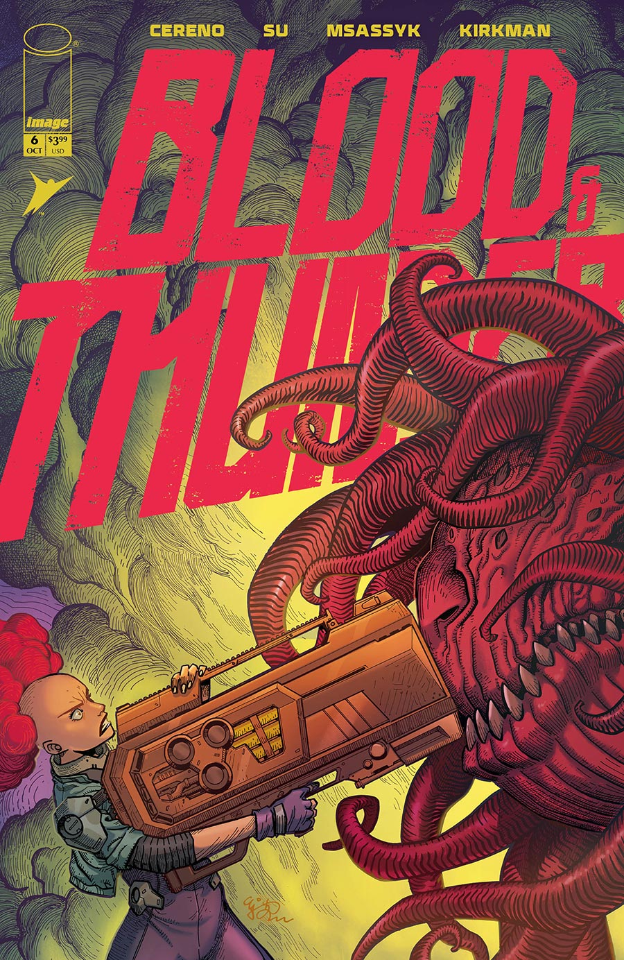 Blood & Thunder #6 Cover A Regular EJ Su & Msassyk Cover