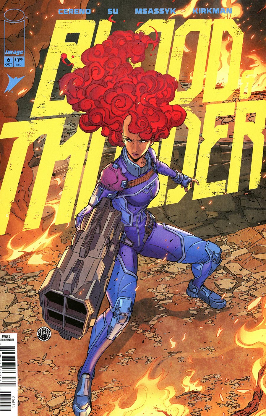 Blood & Thunder #6 Cover C Incentive Andie Tong & Rex Lokus Variant Cover