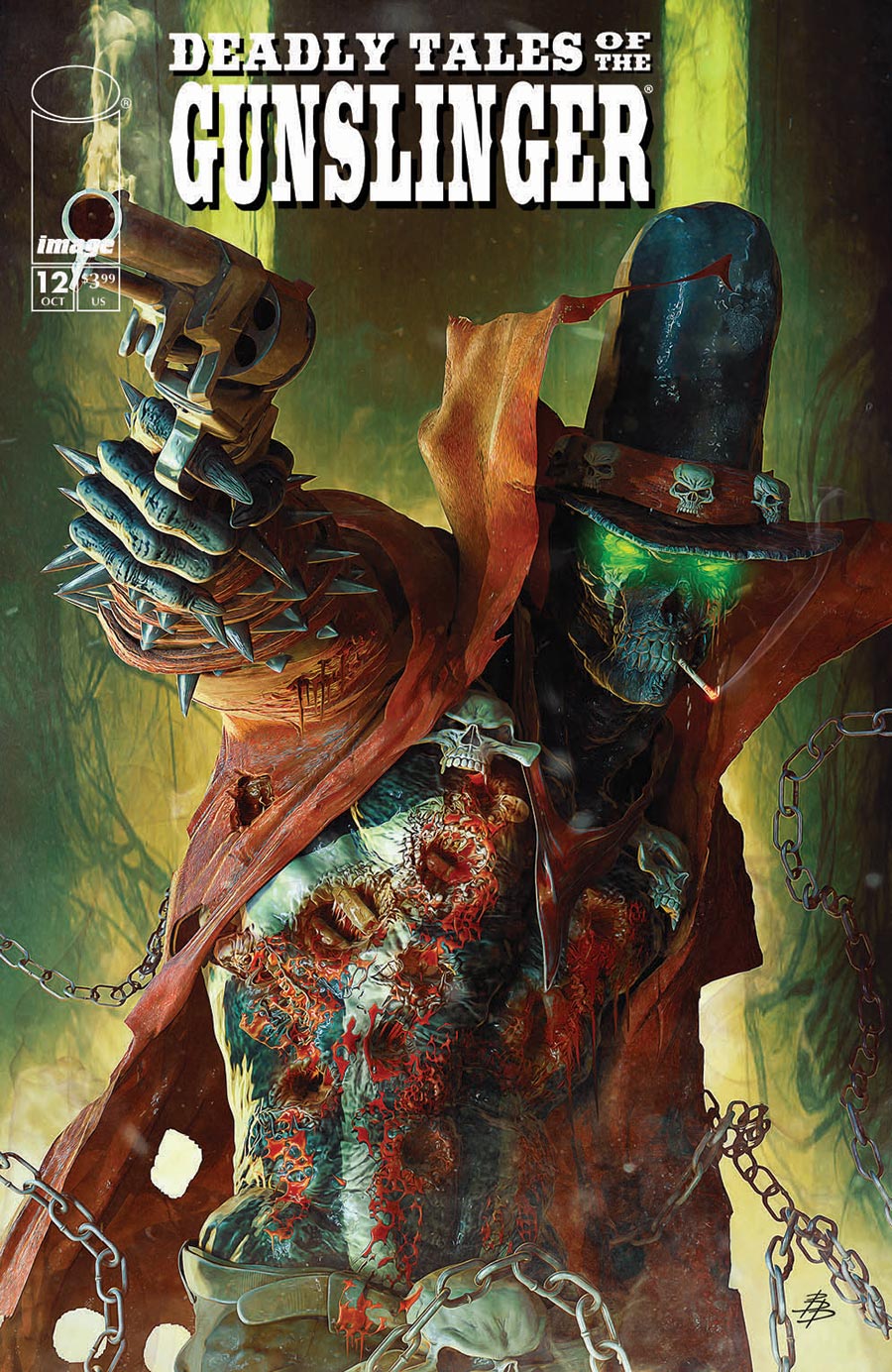 Deadly Tales Of The Gunslinger Spawn #12 Cover A Regular Bjorn Barends Cover