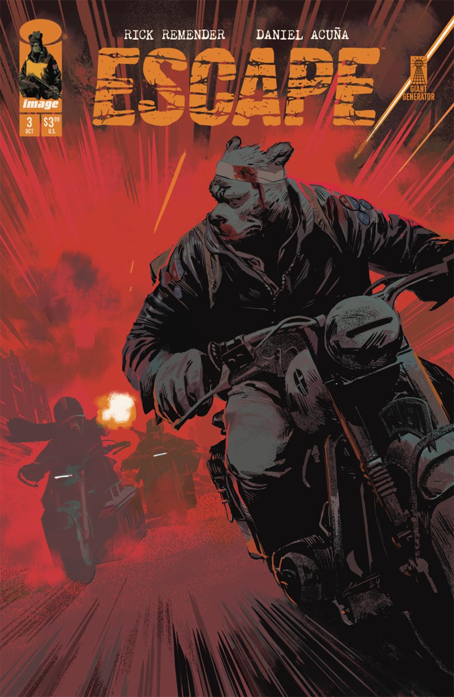 Escape #3 Cover A Regular Daniel Acuna Cover