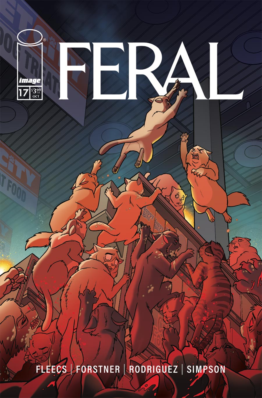 Feral #17 Cover A Regular Tony Fleecs Cover