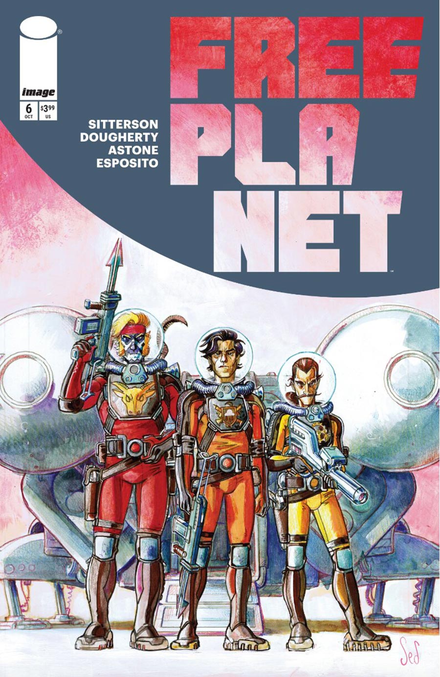 Free Planet #6 Cover A Regular Jed Dougherty Cover