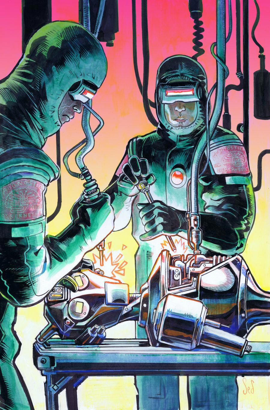 Free Planet #6 Cover B Variant Jed Dougherty Surgery Cover