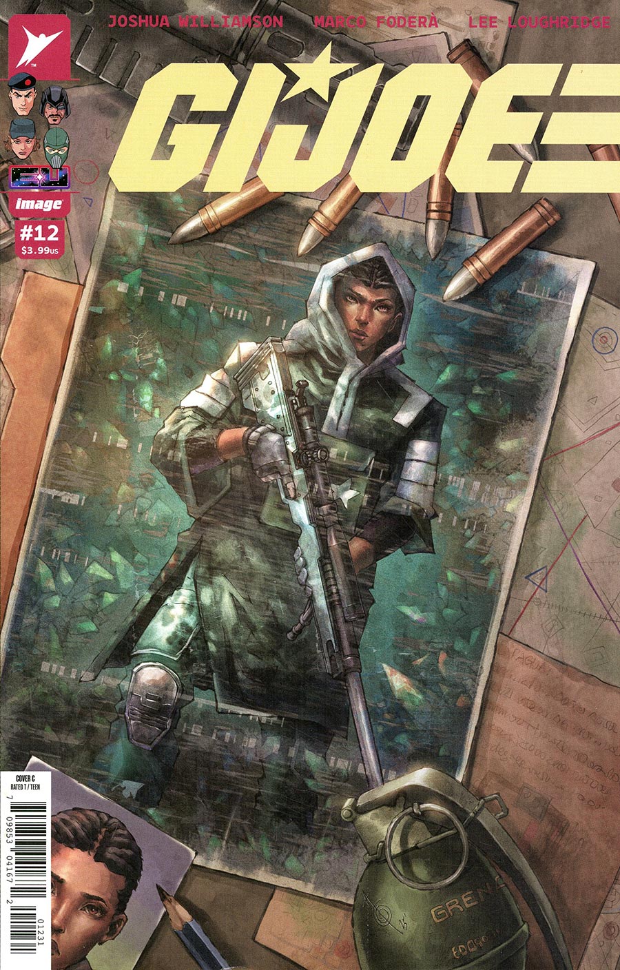 GI Joe Vol 10 #12 Cover C Incentive Alan Quah Connecting Variant Cover