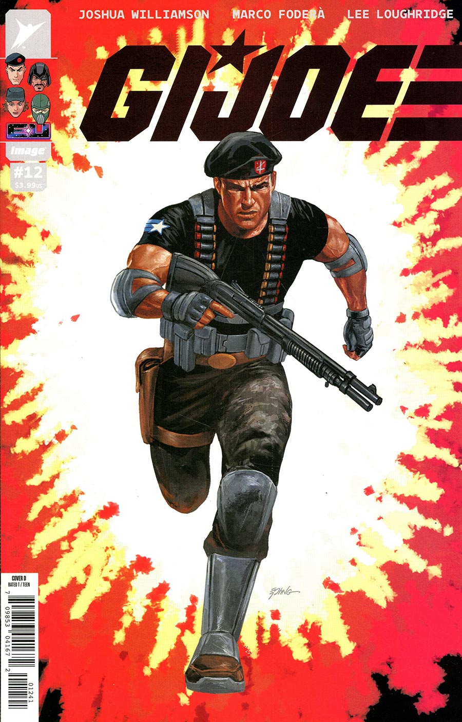 GI Joe Vol 10 #12 Cover D Incentive Steve Epting Variant Cover