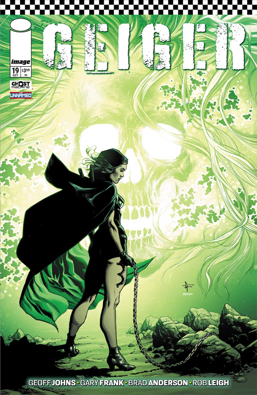 Geiger Vol 2 #19 Cover A Regular Gary Frank & Brad Anderson Cover