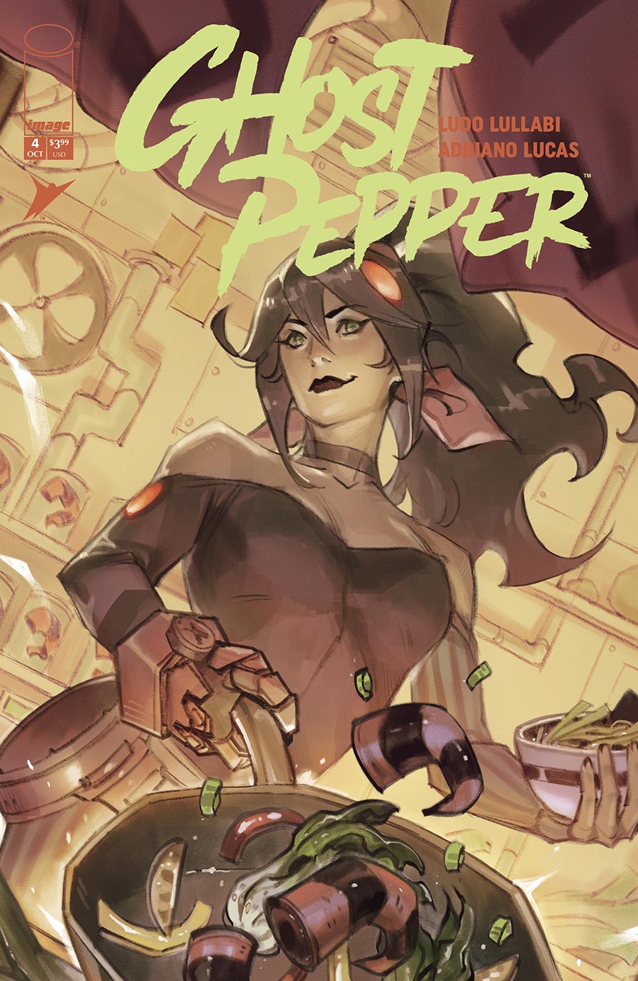 Ghost Pepper #4 Cover B Variant Jessica Fong Cover