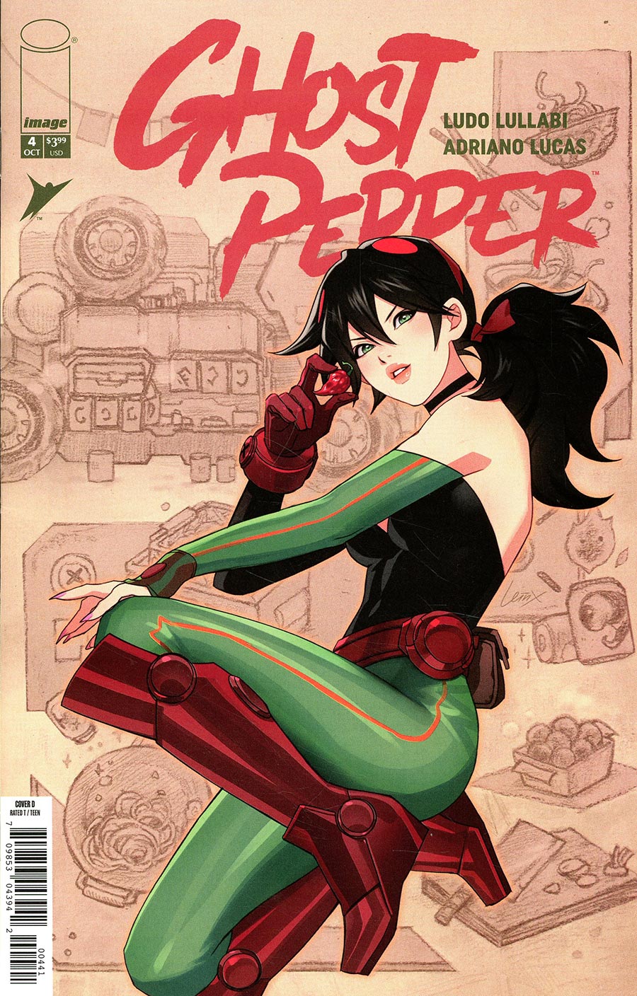 Ghost Pepper #4 Cover D Incentive Lesley Leirix Li Variant Cover