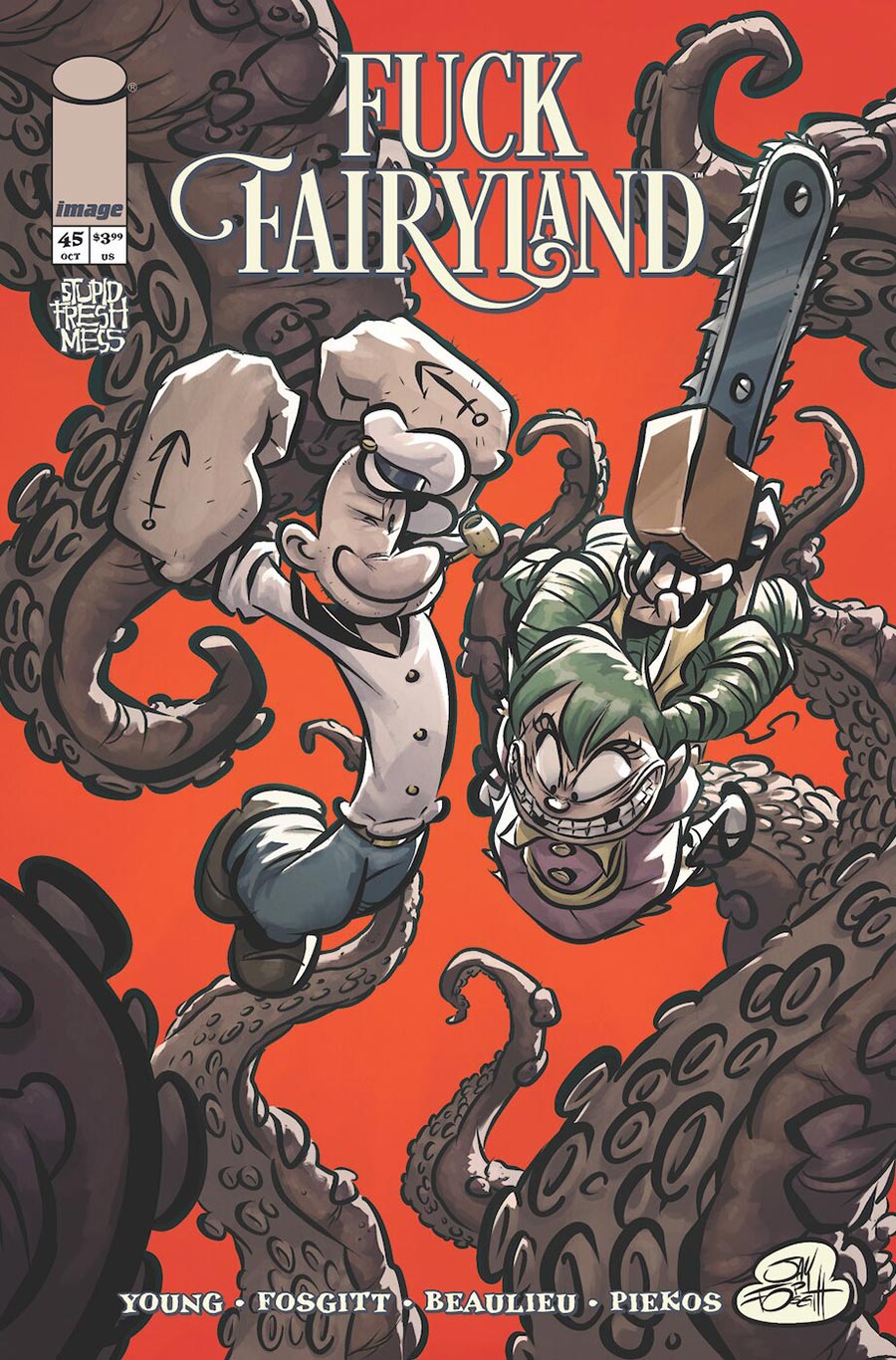 I Hate Fairyland Vol 2 #45 Cover B Variant Jay Fosgitt Red Cover