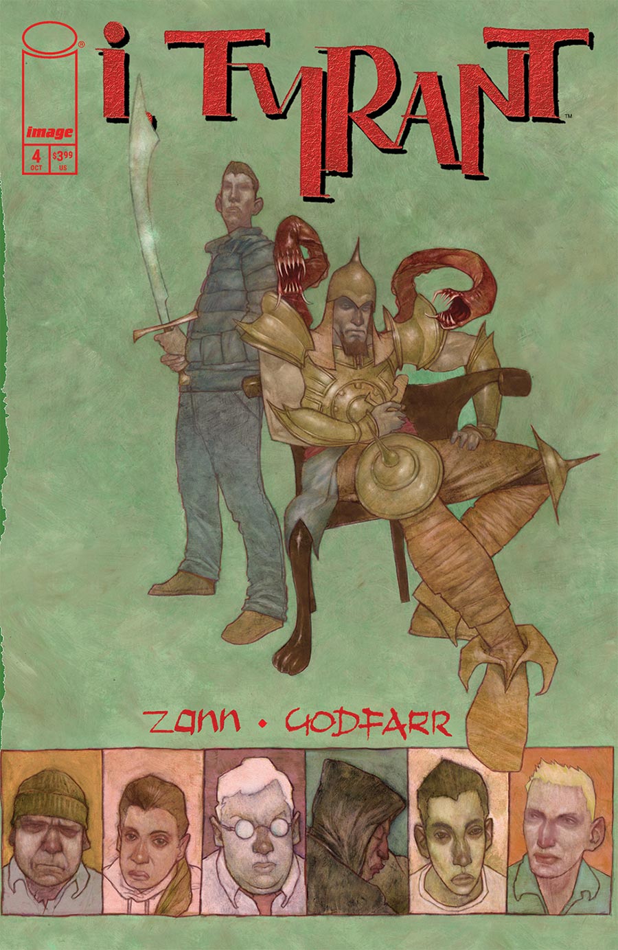 I Tyrant #4 Cover D Incentive Blindfish Variant Cover