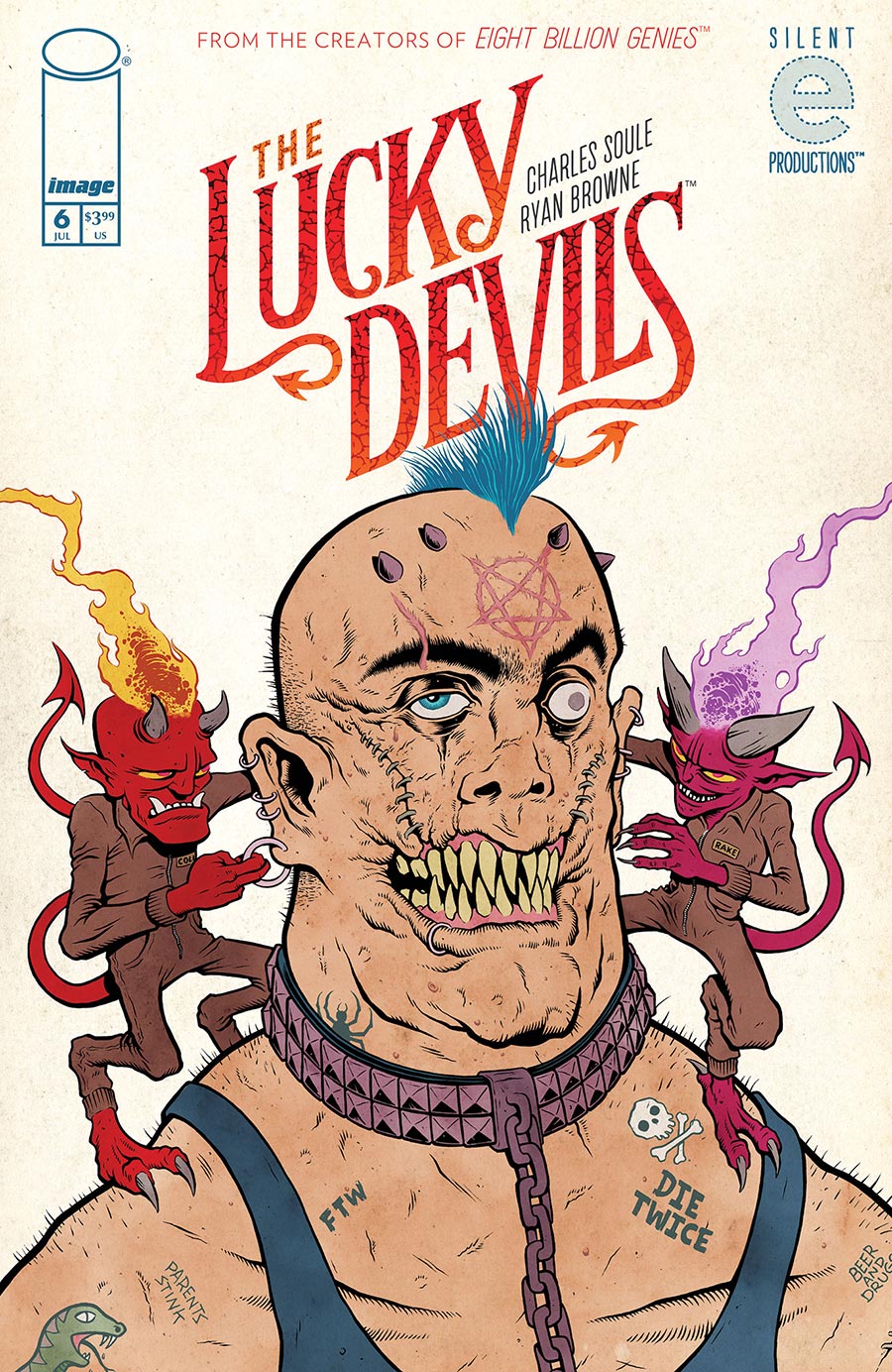 Lucky Devils #6 Cover B Variant Matthew Allison Cover