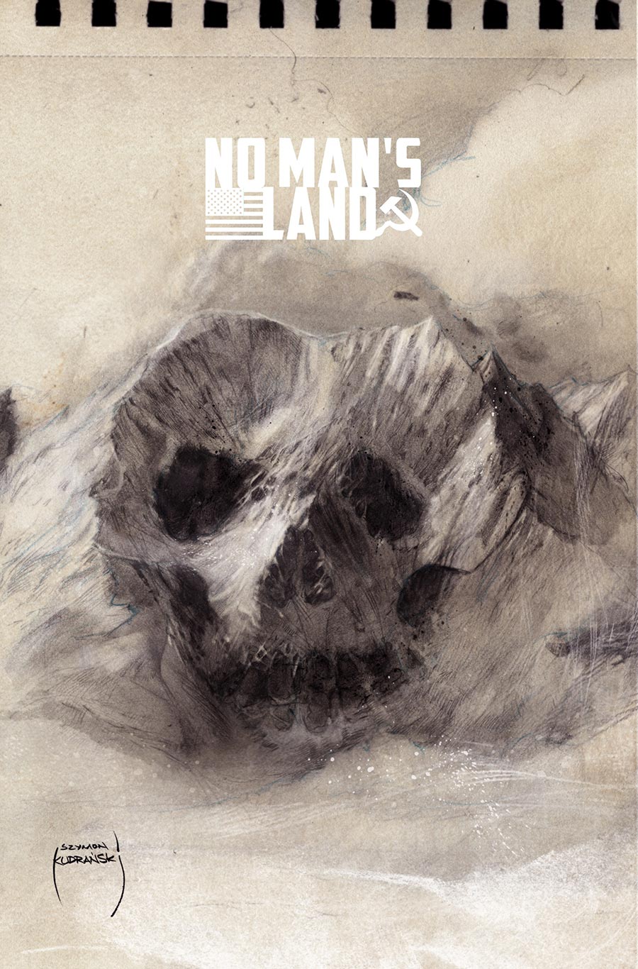 No Mans Land #2 Cover D Variant Szymon Kudranski Sepia Cover