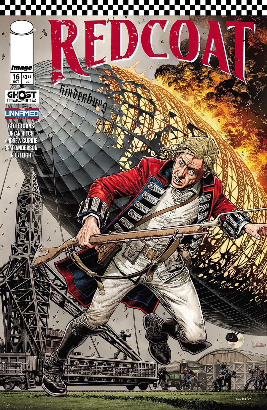 Redcoat #16 Cover B Variant Chris Weston Cover