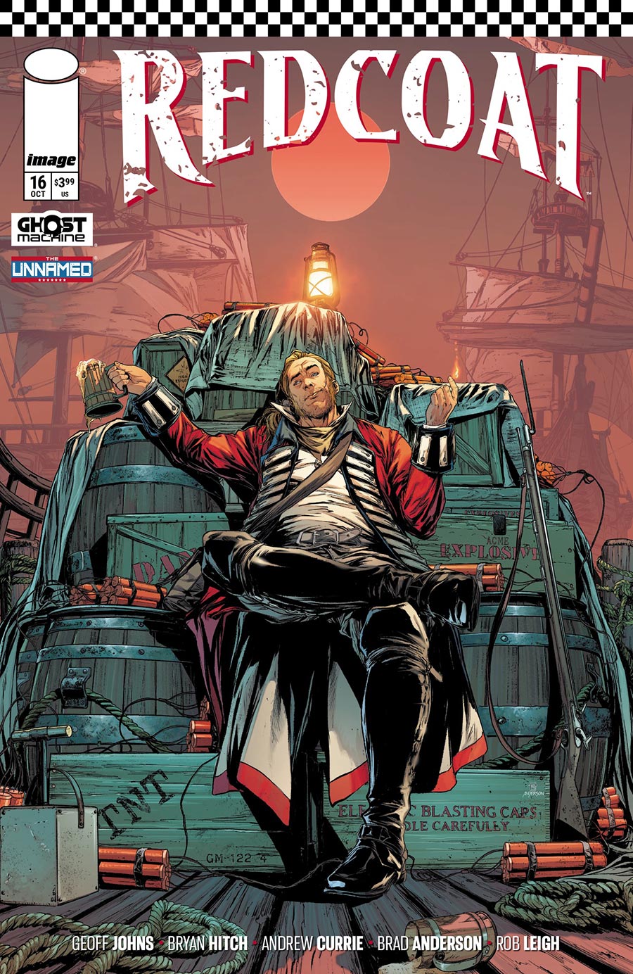 Redcoat #16 Cover C Variant Raymond Gay & Brad Anderson Cover