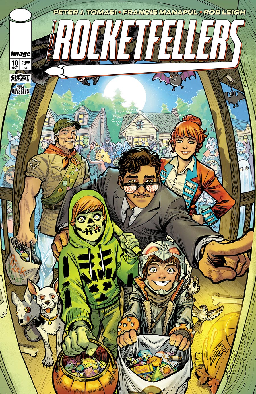 Rocketfellers #10 Cover A Regular Alessandro Vitti & Brian Reber Cover
