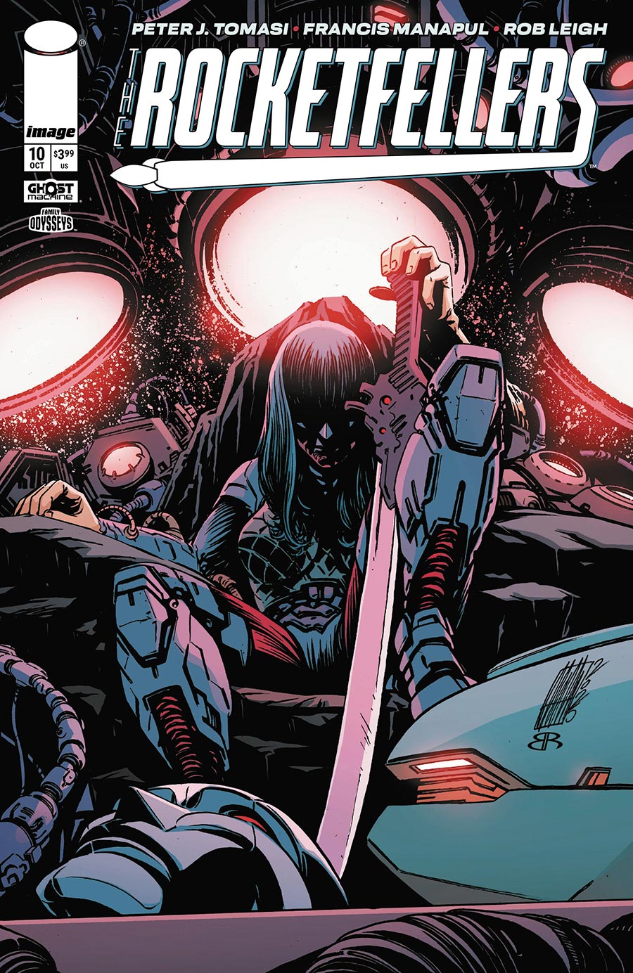 Rocketfellers #10 Cover B Variant Chris Weston Cover