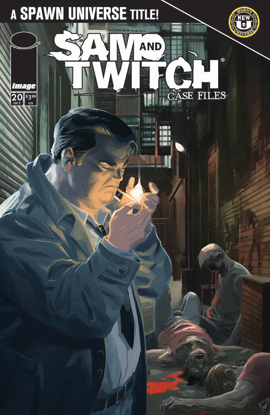 Sam And Twitch Case Files #20 Cover A Regular Marco Failla Cover (Spawn Universe)