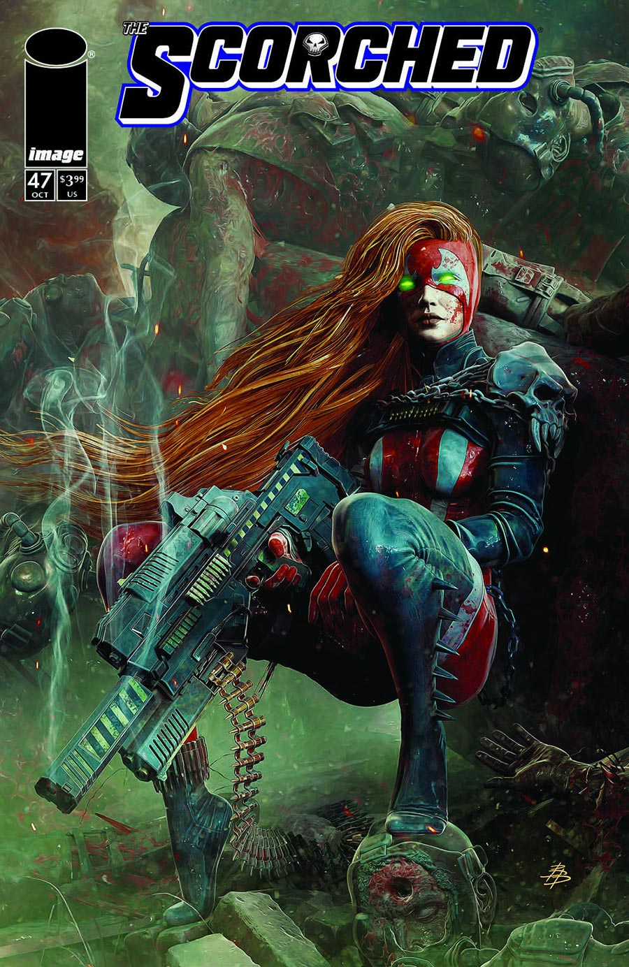 Scorched #47 Cover A Regular Bjorn Barends Cover (Spawn Universe)