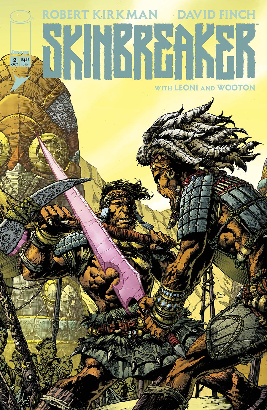 Skinbreaker #2 Cover A Regular David Finch & Annalisa Leoni Cover
