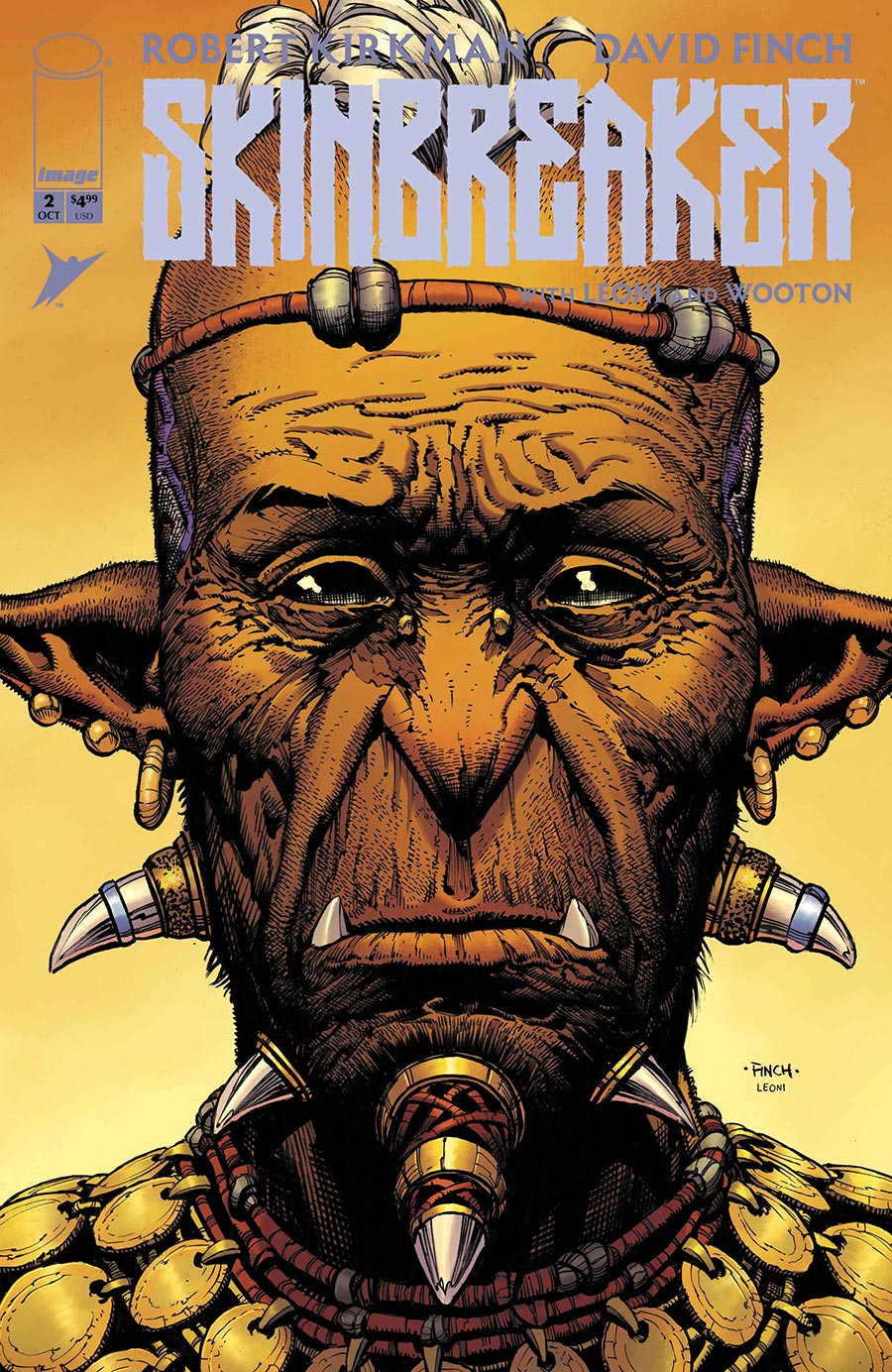 Skinbreaker #2 Cover B Variant David Finch Cover