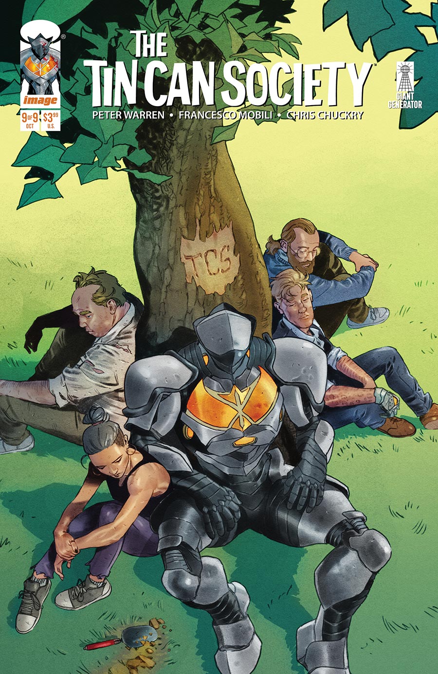 Tin Can Society #9 Cover A Regular Francesco Mobili Cover