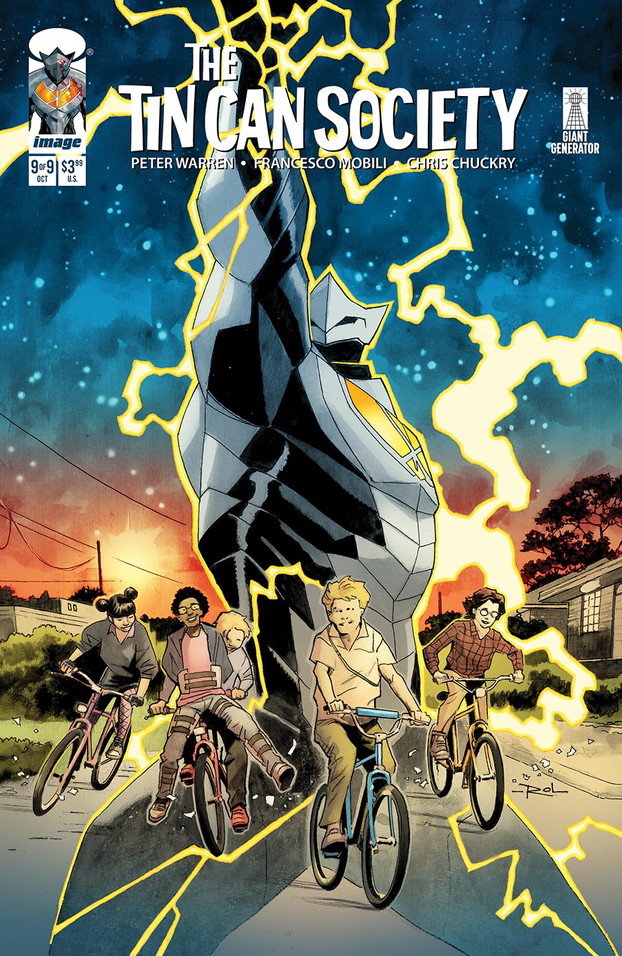 Tin Can Society #9 Cover B Incentive Roland Boschi & Chris Chuckry Variant Cover