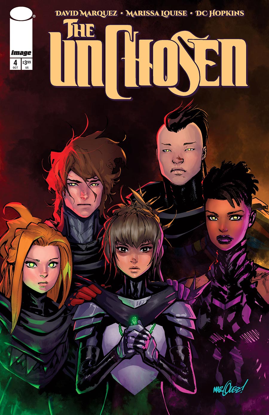 The Unchosen #4 Cover A Regular David Marquez Cover