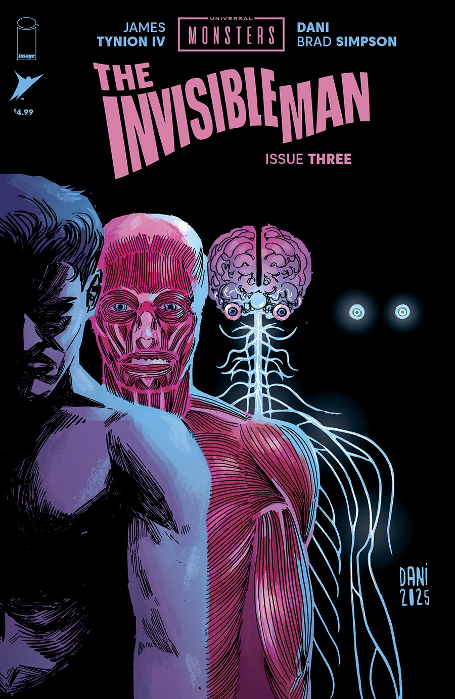 Universal Monsters The Invisible Man #3 Cover A Regular DANI & Brad Simpson Cover