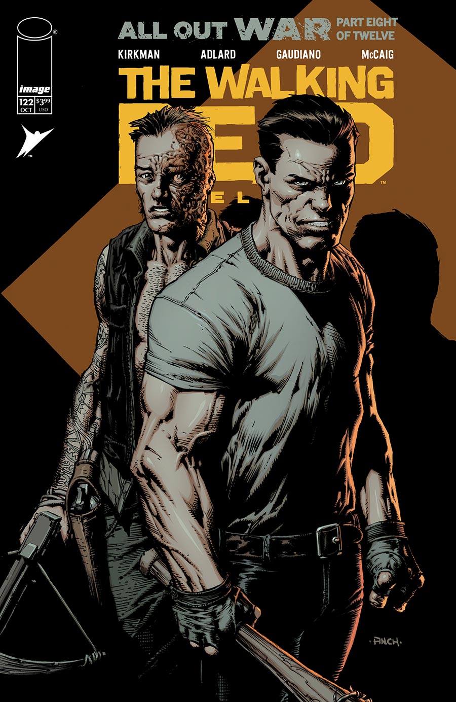 Walking Dead Deluxe #122 Cover A Regular David Finch & Dave McCaig Cover