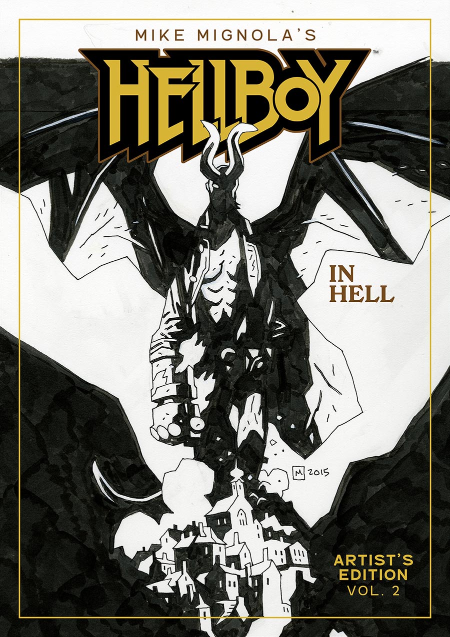 Mike Mignolas Hellboy In Hell Artists Edition Vol 2 HC Book Market Mike Mignola Cover