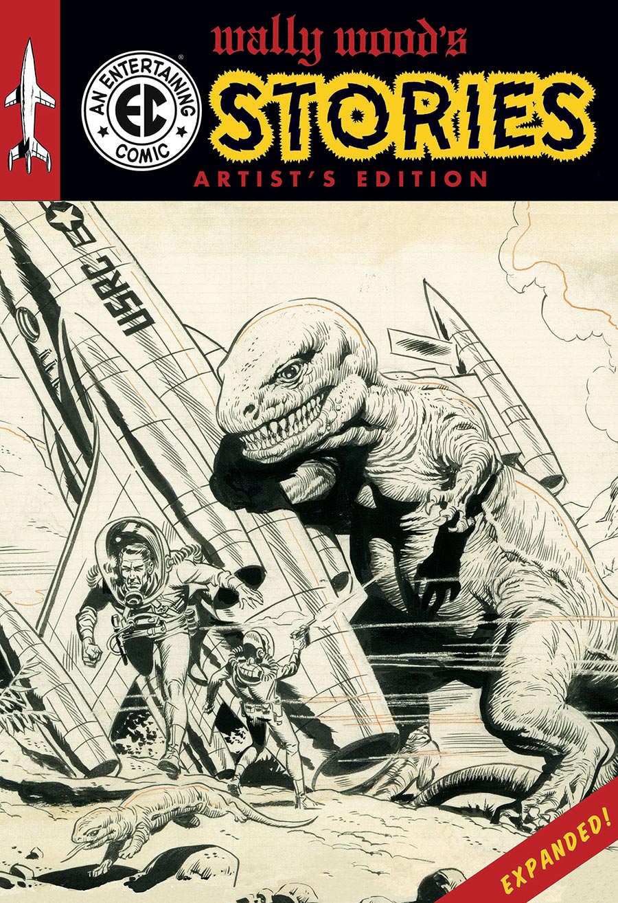Wally Woods EC Stories Expanded Artists Edition HC Direct Market Wally Wood Variant Cover