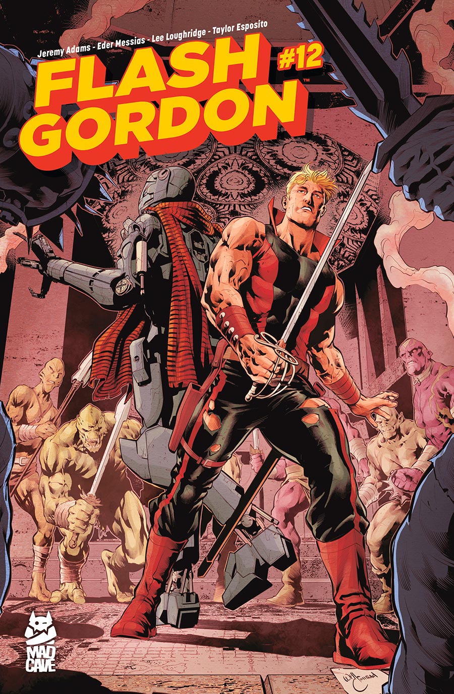 Flash Gordon Vol 8 #12 Cover A Regular Will Conrad Cover