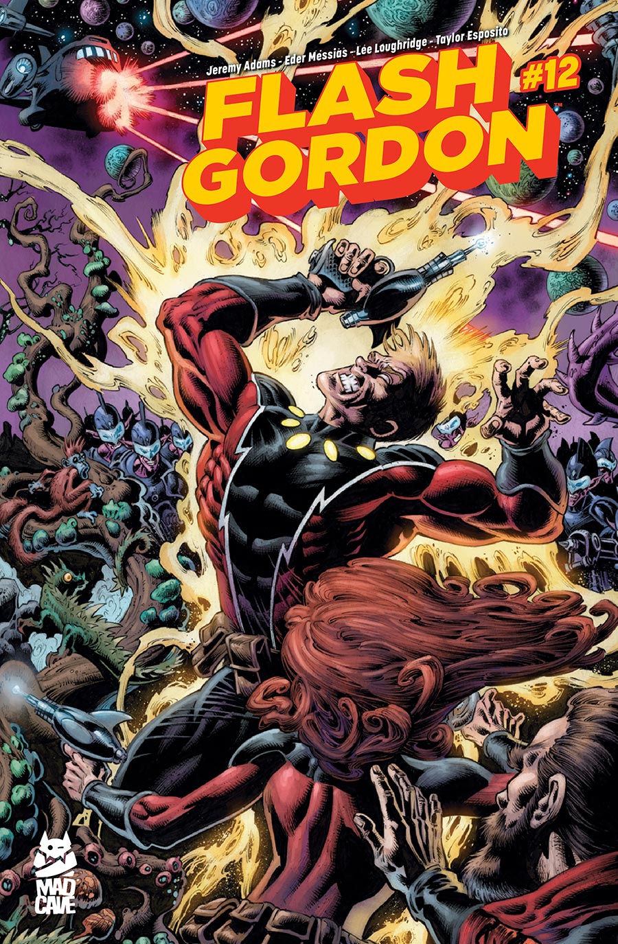 Flash Gordon Vol 8 #12 Cover B Variant Kyle Hotz Cover