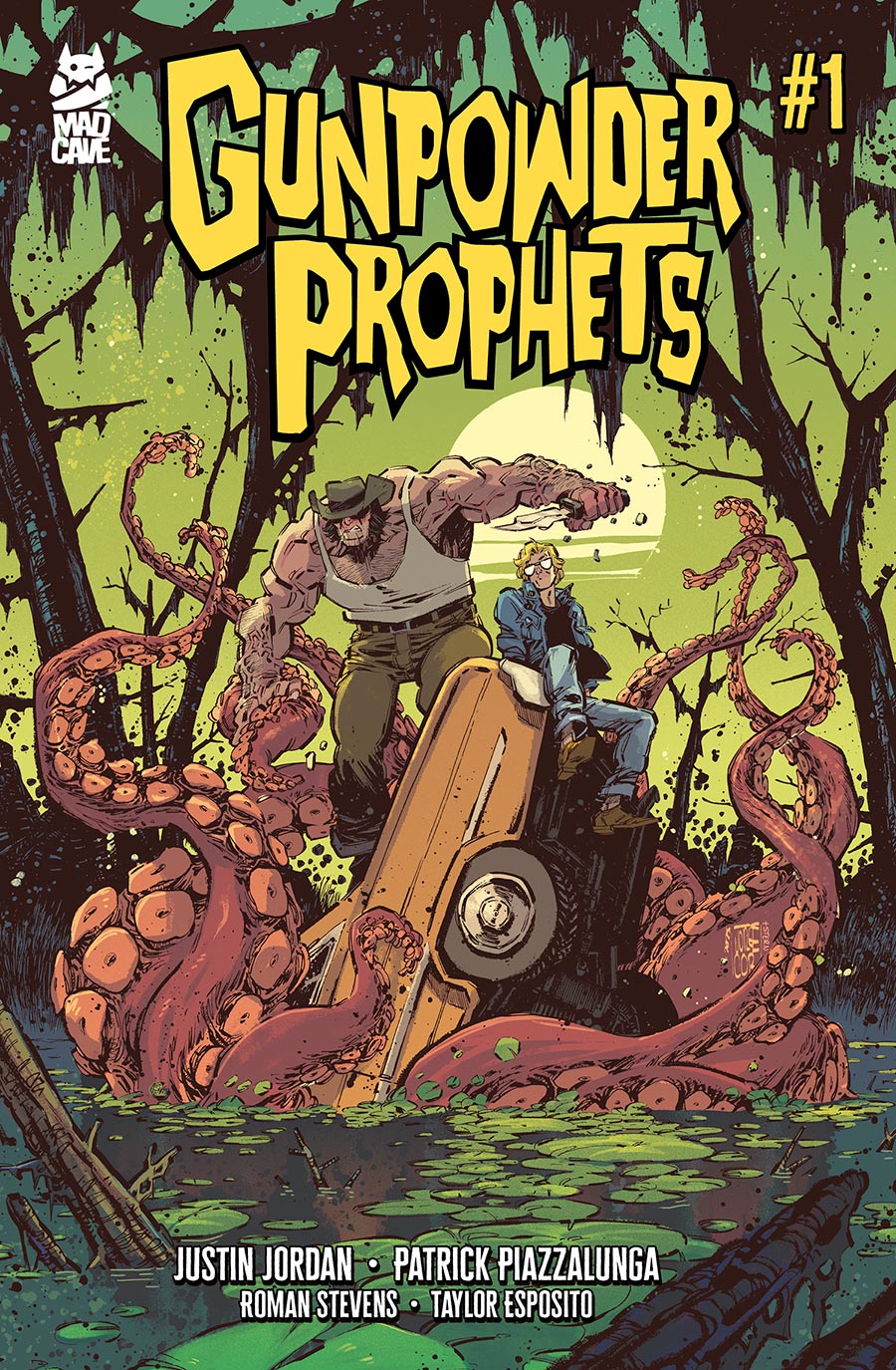 Gunpowder Prophets Death In Texas #1 Cover B Variant Jorge Corona Cover