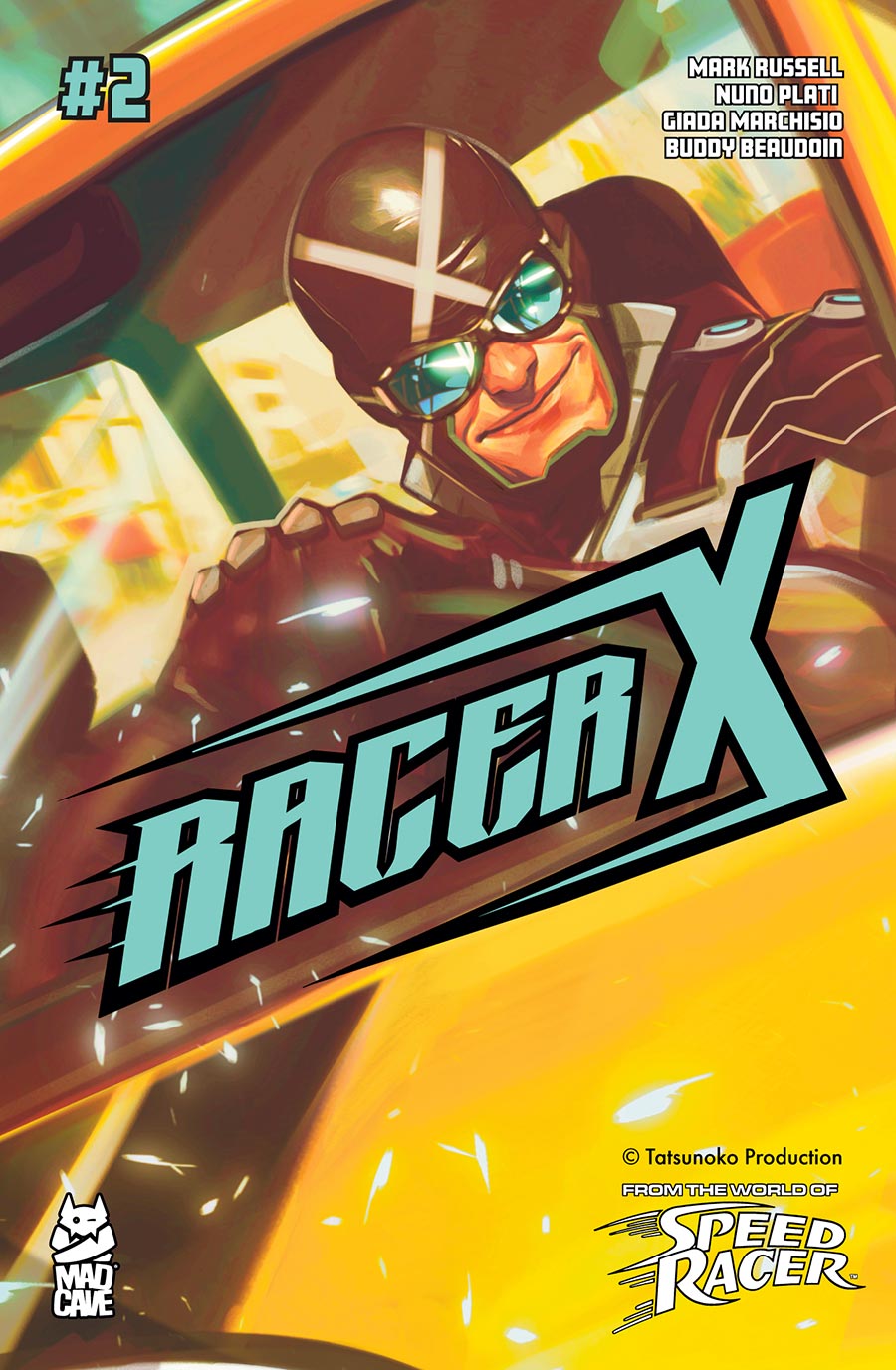 Racer X Vol 4 #2 Cover A Regular Francesco Tomaselli Cover