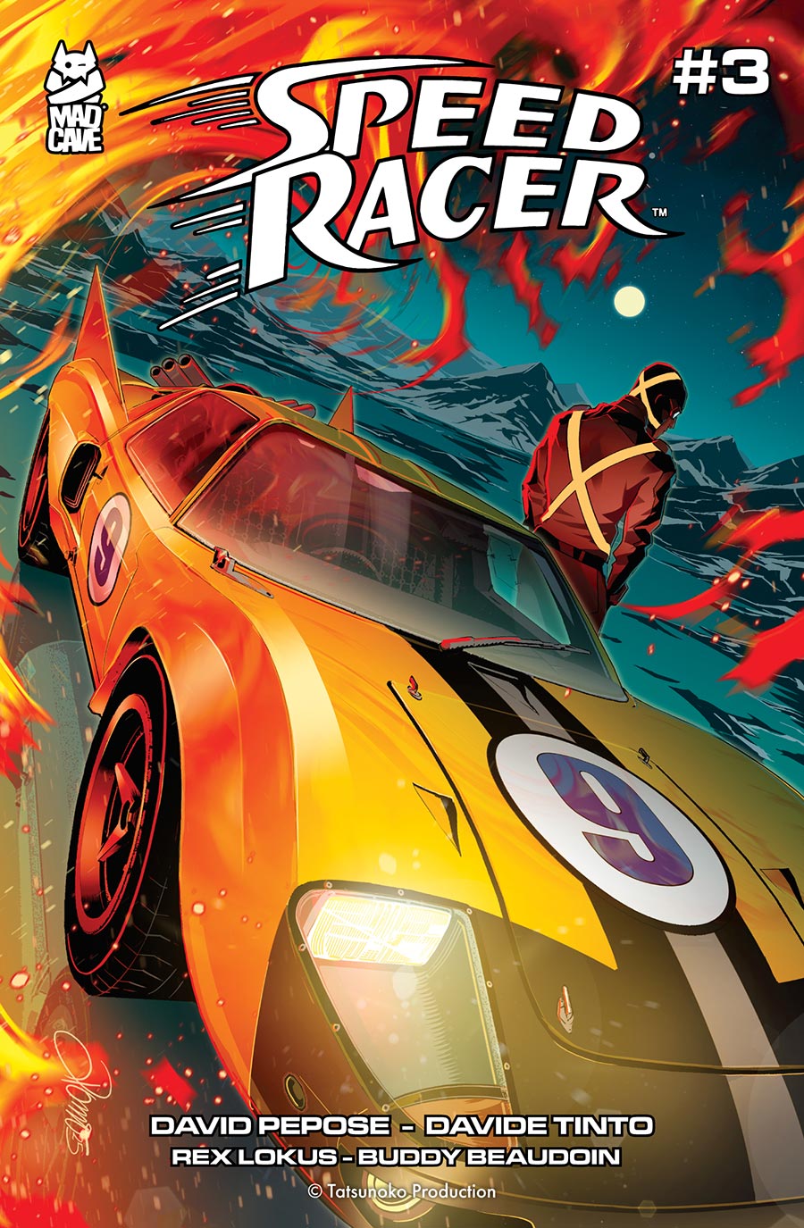 Speed Racer Vol 4 #3 Cover A Regular Alessio Zonno Cover