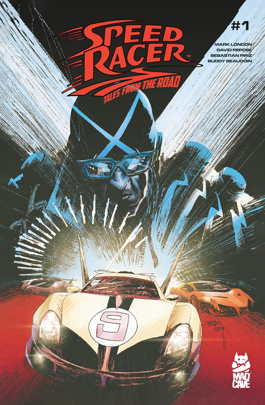 Speed Racer Tales From The Road #1 Cover C Variant Shane Connery Volk & Luca Romano Cover