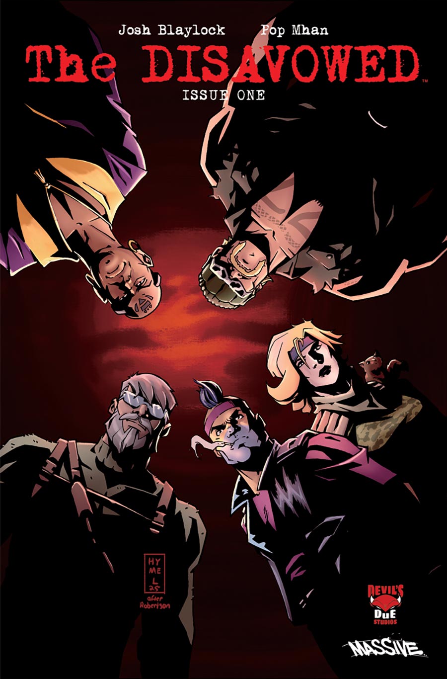 Disavowed #1 Cover C Variant Travis Hymel Homage Cover