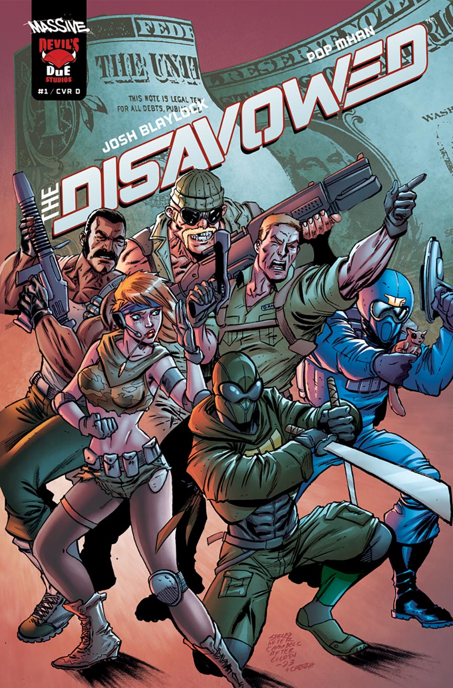 Disavowed #1 Cover D Variant Tim Seeley Homage Cover
