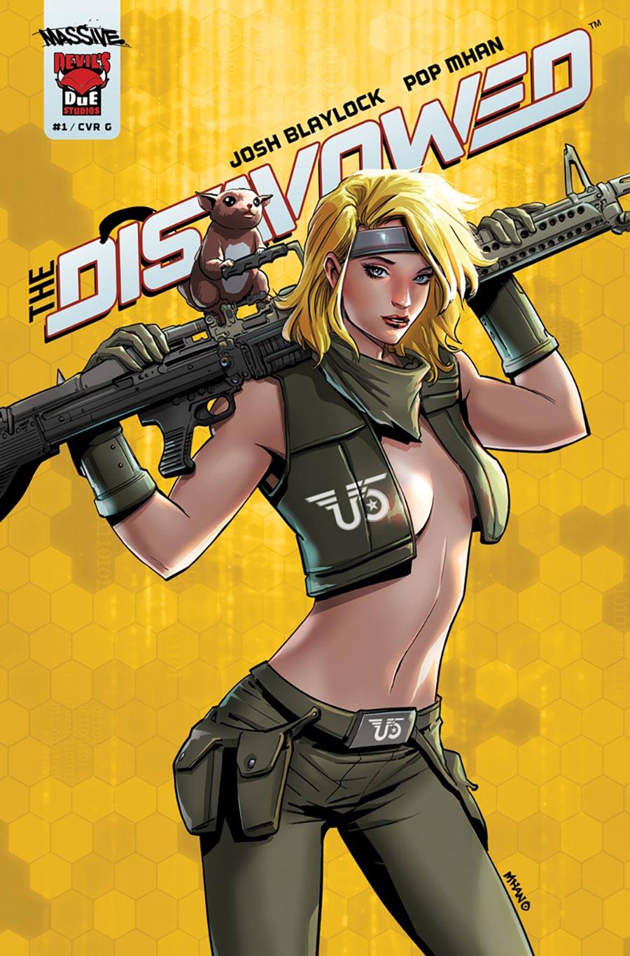 Disavowed #1 Cover G Incentive Pop Mhan Peaches Variant Cover