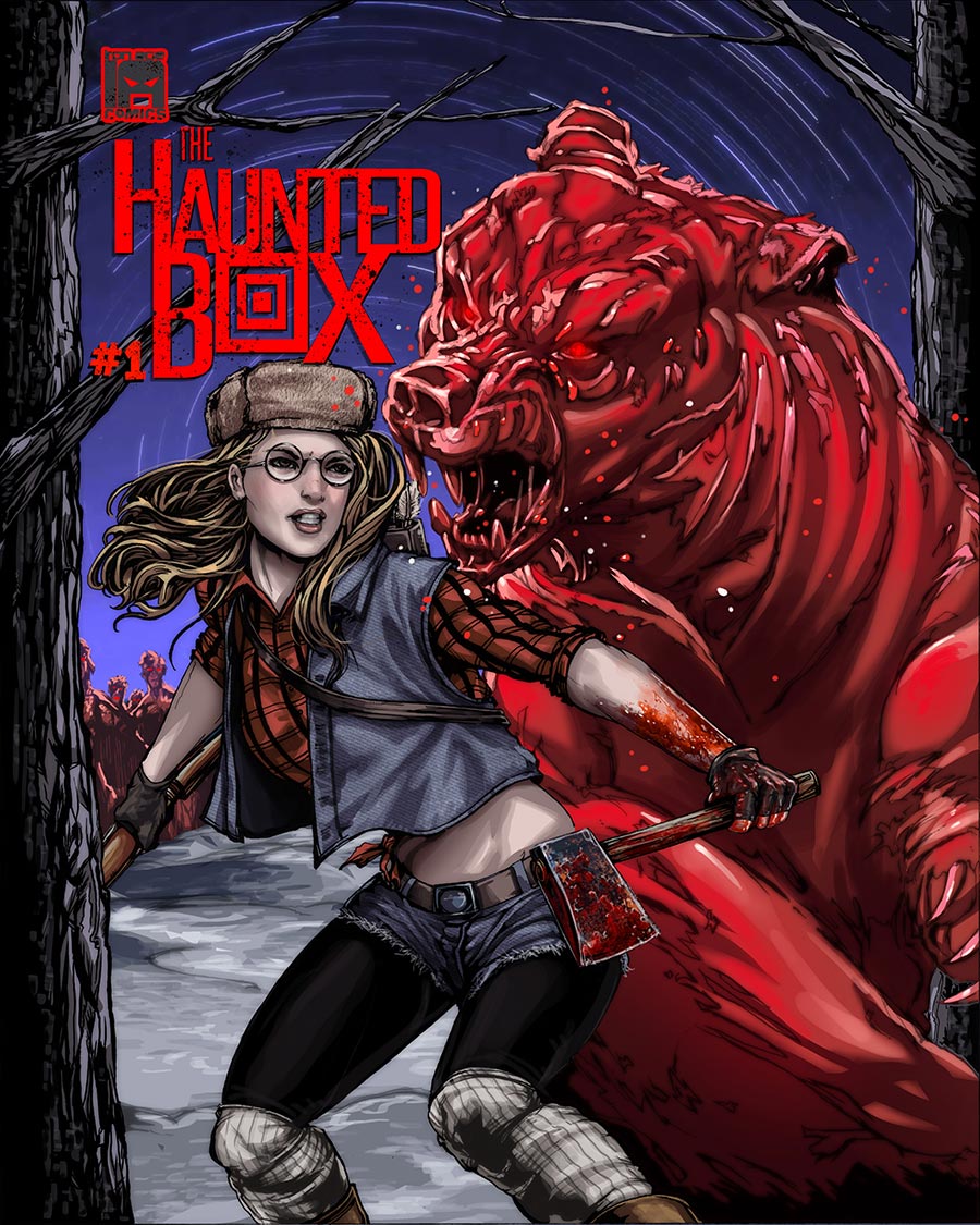 Haunted Box #1 Cover B Variant Jason Ulrich Irsa Hunter Cover